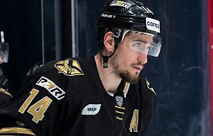 Евгений Лисовец заработал 7-й результативный балл в сезоне КХЛ