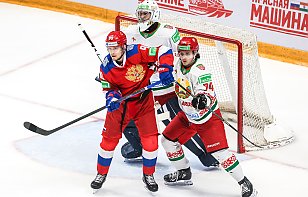 Сборная Беларуси пропустила шесть безответных шайб от «России 25» 