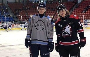 Даниил Боурош и Андрей Лошко набрали три очка на двоих в матче QMJHL