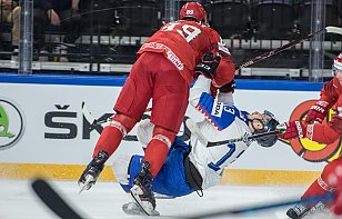 Сборные Беларуси и Словакии встречались 10 раз в рамках чемпионатов мира