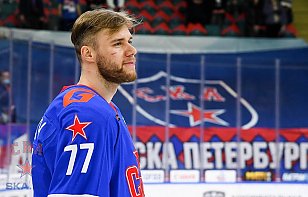 Степан Фальковский забросил шайбу и стал второй звездой в матче плей-офф КХЛ