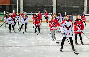 «Пинские ястребы» провели хоккейный мастер-класс для девушек