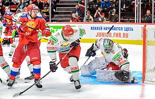 Сборная Беларуси уступила «России 25» на старте турнира «Лига Ставок. Большой тур сборной»