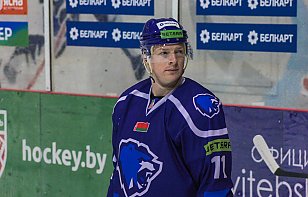 Евгений Дадонов признан лучшим игроком «Витебска» в октябре по мнению болельщиков