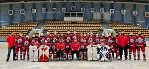 Команда «Юности» стала бронзовым призером первенства школ среди хоккеистов 2008 года рождения