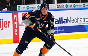 Дмитрий Кузьмин добрался до отметки в 40 очков в сезоне OHL