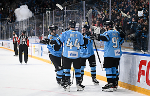 Минское «Динамо» трижды отыгрывалось по ходу основного времени и вырвало победу в поединке с «Ак Барсом»