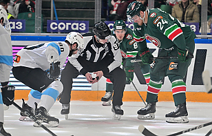 Минское «Динамо» уверенно одолело «Ак Барс», забросив семь шайб в Казани