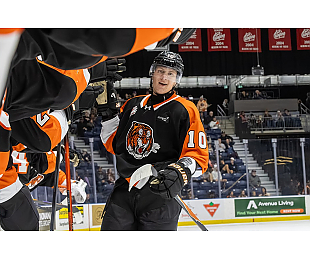 Ярослав Брызгалов отличился ассистентским баллом и вышел в четвертьфинал плей-офф WHL вместе с «Медисин Хэт Тайгерс»