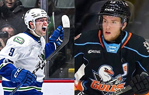 Данила Климович забросил шайбу в матче против «Сан-Диего». Егор Сидоров очков не набрал.