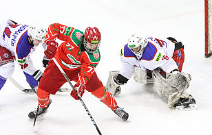 «Юниор» и «Соболь» выиграли первые матчи серий плей-ин в Высшей лиге