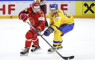 Сборные Беларуси и Швеции встречались на чемпионатах мира 8 раз