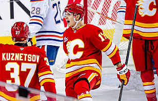 Ассист Егора Шаранговича не спас «Калгари» от поражения «Монреалю»