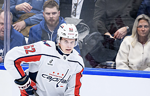 Илья Протас – первый белорусский хоккеист, который набирал очки в двух матчах подряд после дебюта в НХЛ