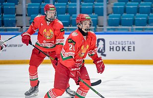 Беларусь U18 не смогла пробить голкипера женской сборной России и уступила в матче за 3-е место в турнире «3х3» в Астане