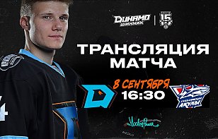 «Динамо-Шинник» продолжает домашнюю серию матчем против «Сахалинских акул». Прямая трансляция