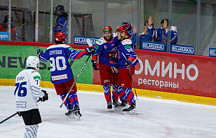«Славутич», забросив 6 шайб, разгромил «Динамо-Молодечно» в Смоленске