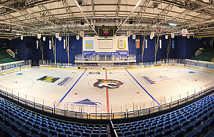 Делегация автономного края Воеводина Республики Сербия посетила Ледовый дворец в Гомеле