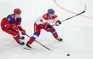 Россия U20 обыграла сборную СХЛ на Кубке Будущего в Новосибирске