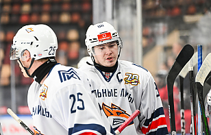 Павел Гаврилович забросил третью шайбу в сезоне МХЛ