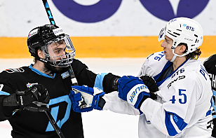 Минское «Динамо» принимает динамовцев Москвы в стартовом матче Кубке Гагарина