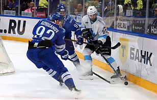 Минское «Динамо» на выезде уступило московским одноклубникам