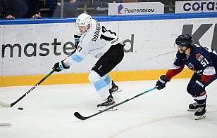 Нападающий минского «Динамо» делит второе место по шайбам в меньшинстве в нынешнем сезоне КХЛ