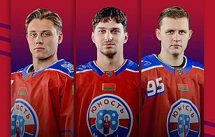 Максим Лемешевский, Герман Пироговский и Илья Сидорук проведут тренировку вместе с ребятами из СДЮШОР «Юности»