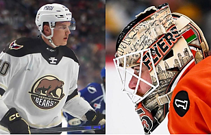 «Лихай Вэлли» обыграл «Херши»: Алексей Колосов отразил 22 броска, Илья Протас забил гол