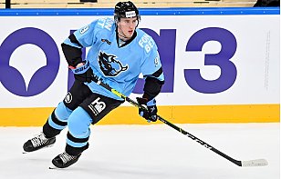 Сергей Сапего забросил первую шайбу в КХЛ