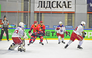 «Лида» достала с 0:2 матч с «Юностью», одержала седьмую победу подряд и возглавила турнирную таблицу Betera-Экстралиги