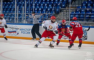 Россия U16 в овертайме одолела сверстников из Центрального ФО, Москва сильнее Санкт-Петербурга, а сборная Беларуси уступила Уральскому ФО
