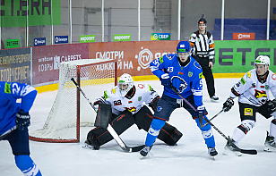 «Витебск» обыграл «Гомель» в стартовом матче полуфинальной серии, Бобарико оформил шатаут