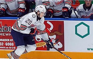 Никита Парфенюк заработал седьмой балл в сезоне OHL