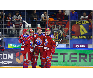 «Юность» забросила 7 шайб «Лиде» в матче лидеров регулярки Betera-Экстралиги