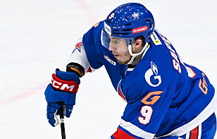 Сергей Сапего заработал ассист в матче СКА и минского «Динамо»