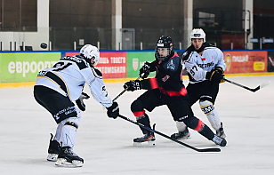 «Ястребы» совершили отличный камбэк в стартовом матче полуфинальной серии и дожали «Белсталь» в овертайме