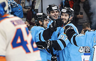 Минское «Динамо» позволило «Шанхайским Драконам» сравнять счет, но буллит Дица принес «зубрам» два очка