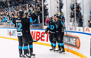 Минское «Динамо» заняло второе место в КХЛ по проценту набранных очков за февраль