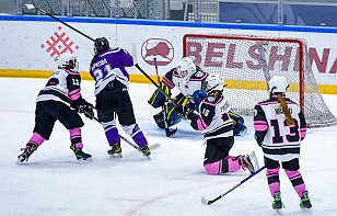 Покер Косаревой и дубль Пырковкой помогли «Цитадели» обыграть «Березину»