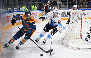 Минское «Динамо» открыло счет, но все же уступило «Шанхайским Драконам» в Санкт-Петербурге