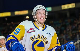 Егор Сидоров забросил 44-ю шайбу в сезоне и признан третьей звездой матча WHL