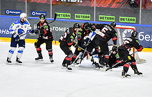 Гол Гончарова и шатаут Бобарико принесли «Витебску» третью победу в серии с «Гомелем»