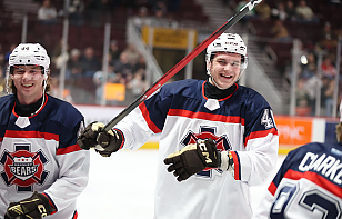 Илья Протас забросил 21 шайбу в сезоне – это лучший результат для 19-летнего игрока в истории «Херши»