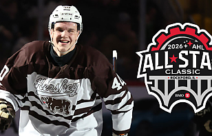 Алексей Протас оригинально сообщил Илье, что форвард «Херши» сыграет в матче звезд АХЛ
