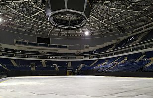 Минское «Динамо» показало, как выглядит главная хоккейная площадка без бортиков и льда 