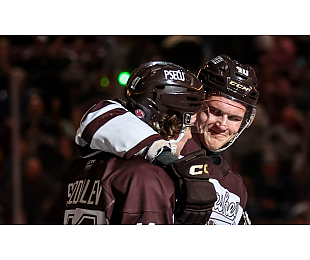 Илья Протас отметился голом и ассистом в последнем матче регулярки за «Херши» в АХЛ