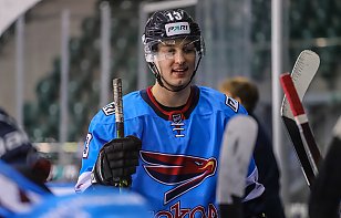 Евгений Астанков заработал восьмой балл в сезоне ВХЛ