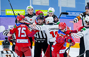 Два очка Егора Мажуги помогли «Неману» одолеть «Юность» и сравнять счет в четвертьфинальной серии Кубка Президента