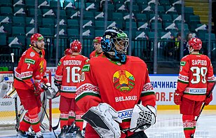 Сборная Беларуси назвала состав на матч с «Россией 25»: Колосов – в воротах, Стась, Сушко и Скоренов – в первом звене